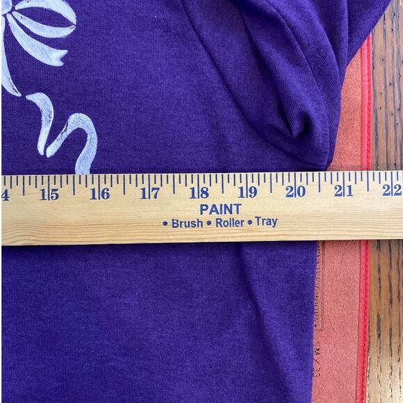 Red Hat Society Purple Dress Large Center Pocket Size S Embellished Wearable Art - Picture 4 of 15